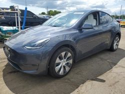 Salvage cars for sale at Woodhaven, MI auction: 2023 Tesla Model Y