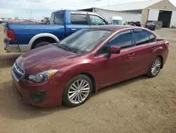 Subaru salvage cars for sale: 2012 Subaru Impreza Premium