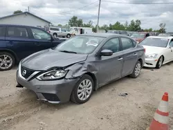 Salvage cars for sale at Pekin, IL auction: 2019 Nissan Sentra S