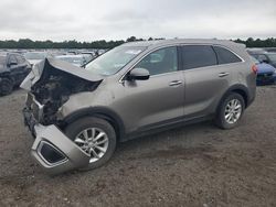 Salvage cars for sale at Brookhaven, NY auction: 2018 KIA Sorento LX