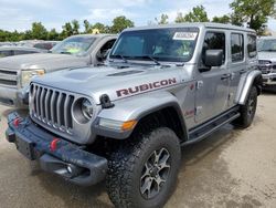 Salvage cars for sale at Bridgeton, MO auction: 2018 Jeep Wrangler Unlimited Rubicon