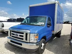 Salvage cars for sale from Copart Arcadia, FL: 2018 Ford Econoline E350 Super Duty Cutaway Van