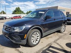 Volkswagen salvage cars for sale: 2020 Volkswagen Tiguan S