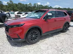 Salvage cars for sale at Houston, TX auction: 2024 Honda CR-V SPORT-L