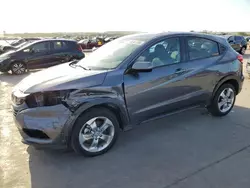 Salvage cars for sale at Grand Prairie, TX auction: 2021 Honda HR-V LX