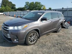 Salvage cars for sale at Finksburg, MD auction: 2019 Toyota Highlander SE