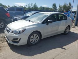 Salvage cars for sale at Duryea, PA auction: 2015 Subaru Impreza