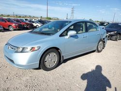 Vehiculos salvage en venta de Copart Tucson, AZ: 2008 Honda Civic Hybrid