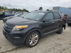 Salvage cars for sale at Bridgeton, MO auction: 2014 Ford Explorer Limited