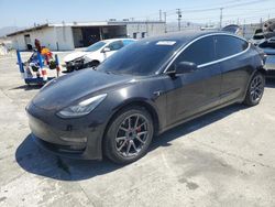 Salvage cars for sale at Sun Valley, CA auction: 2018 Tesla Model 3