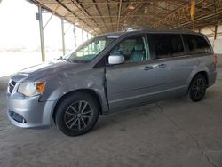 Dodge Grand Caravan sxt Vehiculos salvage en venta: 2017 Dodge Grand Caravan SXT