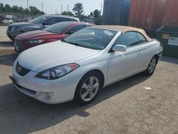 Toyota Camry Sola salvage cars for sale: 2006 Toyota Camry Solara SE