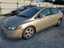 Honda salvage cars for sale: 2007 Honda Civic LX