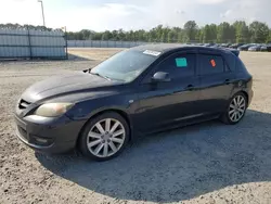 Salvage cars for sale at Lumberton, NC auction: 2008 Mazda Speed 3