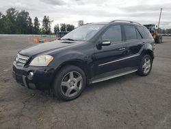 Mercedes-Benz salvage cars for sale: 2008 Mercedes-Benz ML 550