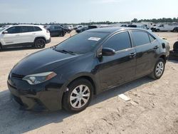 Toyota salvage cars for sale: 2015 Toyota Corolla L