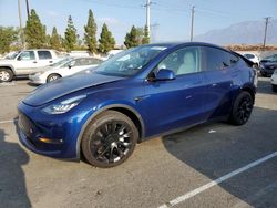 Salvage cars for sale at Rancho Cucamonga, CA auction: 2021 Tesla Model Y