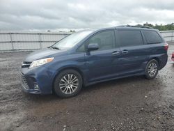 Salvage cars for sale at Fredericksburg, VA auction: 2018 Toyota Sienna XLE