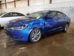 Salvage cars for sale from Copart Lansing, MI: 2015 Chrysler 200 S