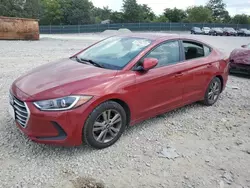 Salvage cars for sale at Madisonville, TN auction: 2017 Hyundai Elantra SE