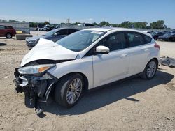 Ford salvage cars for sale: 2015 Ford Focus Titanium