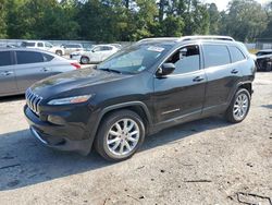 Jeep salvage cars for sale: 2016 Jeep Cherokee Limited