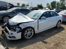 Salvage cars for sale at Elgin, IL auction: 2015 Audi S4 Premium Plus