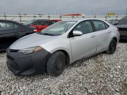 Toyota Corolla l salvage cars for sale: 2017 Toyota Corolla L