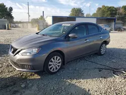 Nissan salvage cars for sale: 2017 Nissan Sentra S