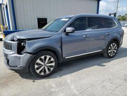 Salvage cars for sale at Orlando, FL auction: 2021 KIA Telluride EX