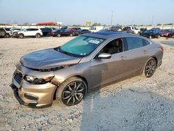 Salvage cars for sale at Cahokia Heights, IL auction: 2018 Chevrolet Malibu LT