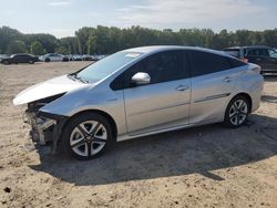 Toyota salvage cars for sale: 2017 Toyota Prius