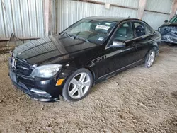 Mercedes-Benz salvage cars for sale: 2011 Mercedes-Benz C 300 4matic