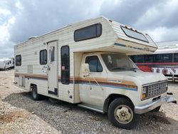 Salvage trucks for sale at Sikeston, MO auction: 1988 Ford Econoline E350 Cutaway Van