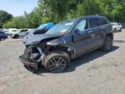 Jeep salvage cars for sale: 2018 Jeep Grand Cherokee Limited