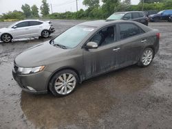 Salvage cars for sale at Montreal Est, QC auction: 2010 KIA Forte SX