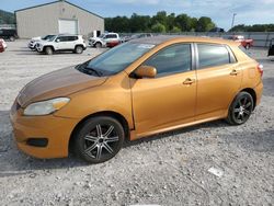 Toyota salvage cars for sale: 2009 Toyota Corolla Matrix