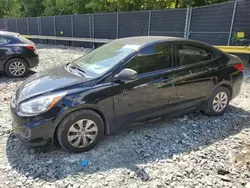 Salvage cars for sale at Waldorf, MD auction: 2017 Hyundai Accent SE