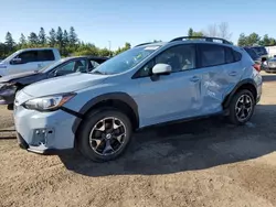 Subaru Vehiculos salvage en venta: 2018 Subaru Crosstrek Premium