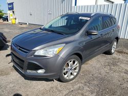 Salvage cars for sale at Mcfarland, WI auction: 2014 Ford Escape Titanium