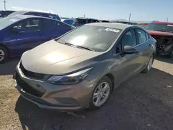 Chevrolet salvage cars for sale: 2017 Chevrolet Cruze LT