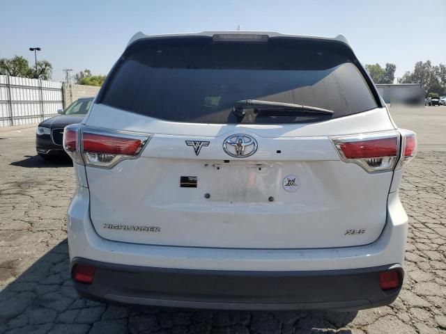 2016 Toyota Highlander XLE