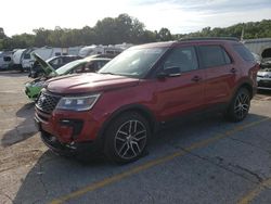 Salvage cars for sale at Sikeston, MO auction: 2019 Ford Explorer Sport