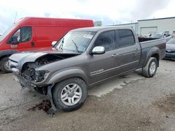 Salvage cars for sale at Kansas City, KS auction: 2006 Toyota Tundra Double Cab SR5