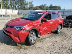 Toyota salvage cars for sale: 2017 Toyota Rav4 Limited