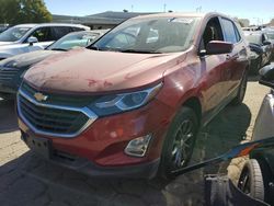 Salvage cars for sale at Martinez, CA auction: 2018 Chevrolet Equinox LT