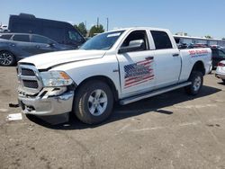 Salvage cars for sale from Copart Denver, CO: 2017 Dodge RAM 1500 ST