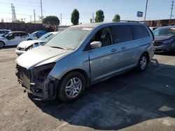 Salvage cars for sale at Wilmington, CA auction: 2006 Honda Odyssey EX