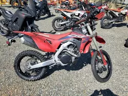 Salvage motorcycles for sale at Antelope, CA auction: 2024 Honda CRF450 RL