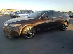 Acura Vehiculos salvage en venta: 2016 Acura TLX Tech